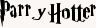 Шрифт Parry Hotter